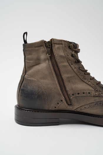 Kebo Stivaletto Taupe Uomo - 6