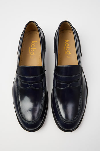 Kebo Mocassino Blue Uomo - 7