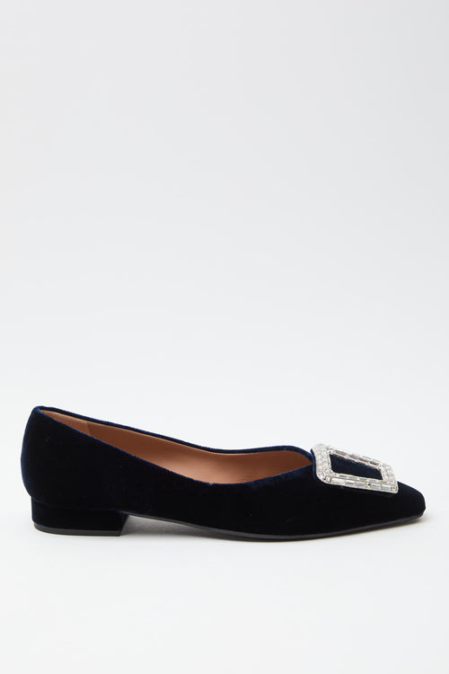 La Sellerie Ballerina Blu Donna