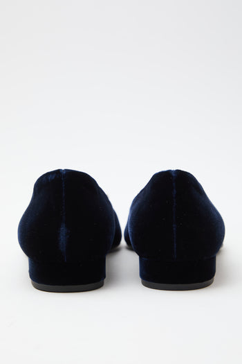 La Sellerie Ballerina Blu Donna - 3