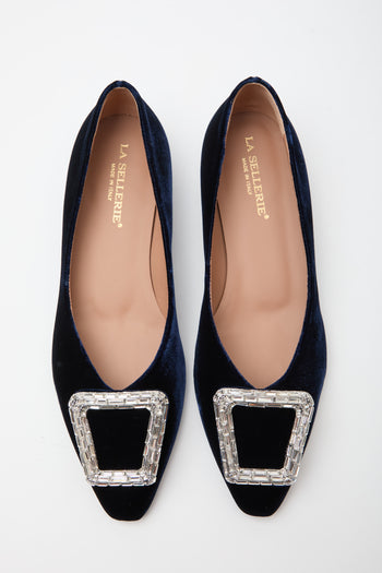 La Sellerie Ballerina Blu Donna - 6