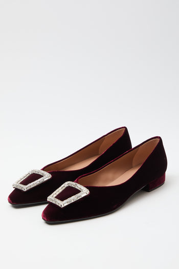 La Sellerie Ballerina Bordaux Donna - 3
