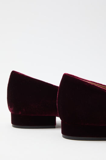 La Sellerie Ballerina Bordaux Donna - 3