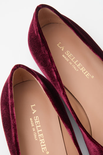 La Sellerie Ballerina Bordaux Donna - 5