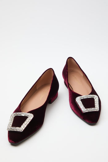 La Sellerie Ballerina Bordaux Donna - 7
