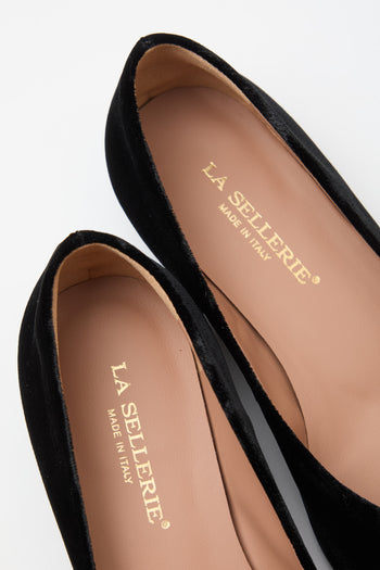 La Sellerie Ballerina Nero Donna - 4