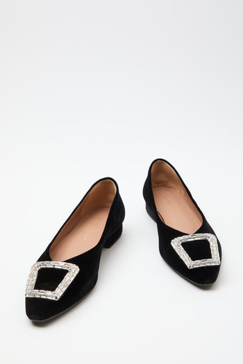 La Sellerie Ballerina Nero Donna - 7