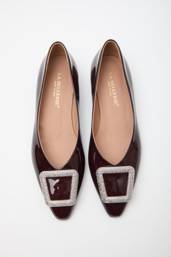 La Sellerie Ballerina Bordeaux Donna - 3