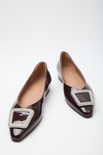 La Sellerie Ballerina Bordeaux Donna - 4