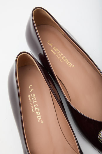La Sellerie Ballerina Bordeaux Donna - 8