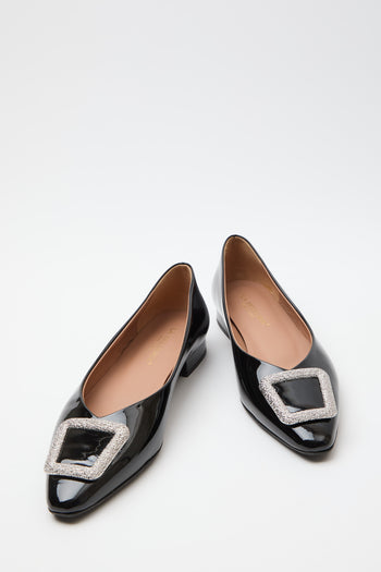 La Sellerie Ballerina Nero Donna - 7