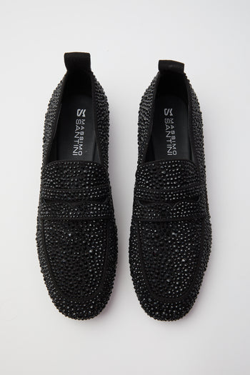 Massimo Santini Mocassino Black Donna - 5