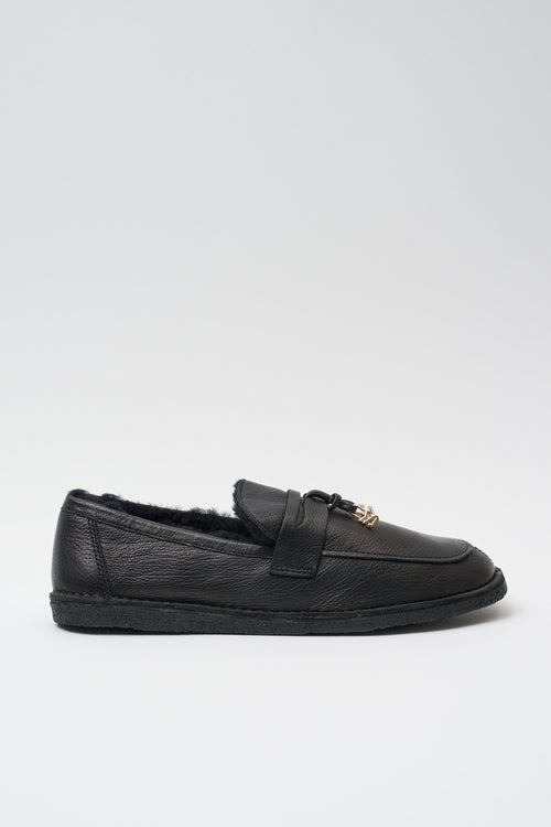 Massimo Santini Mocassino Black Donna