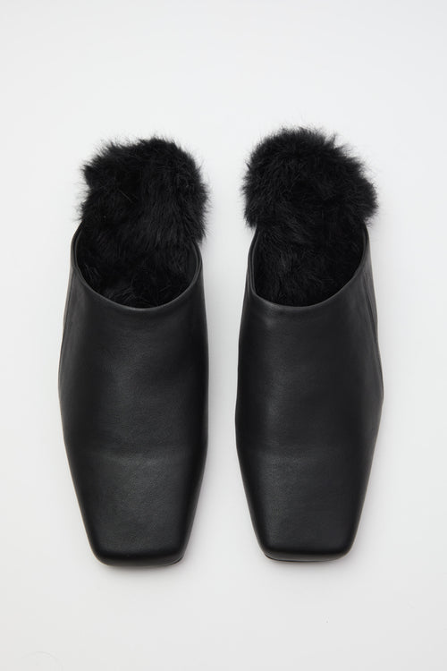 Massimo Santini Sabot Black Donna