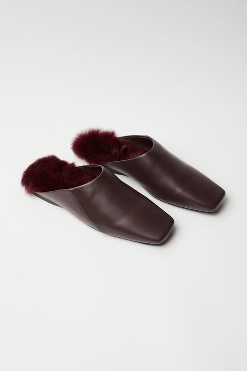 Massimo Santini Mocassino Bordeaux Donna - 2
