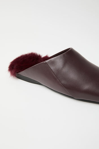 Massimo Santini Mocassino Bordeaux Donna - 4