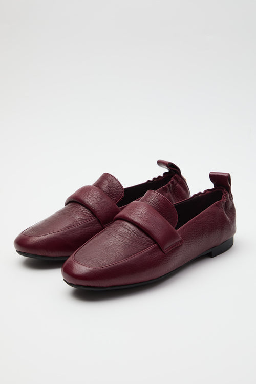 Massimo Santini Mocassino Bordeaux Donna - 2