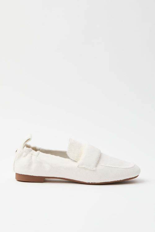 Massimo Santini Mocassino Off White Donna