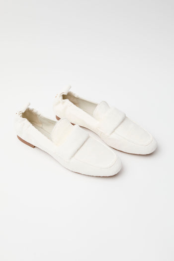 Massimo Santini Mocassino Off White Donna - 3