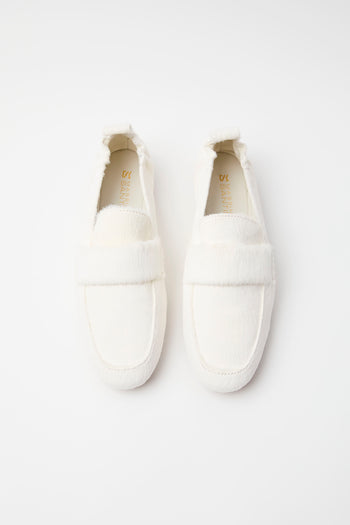 Massimo Santini Mocassino Off White Donna - 3