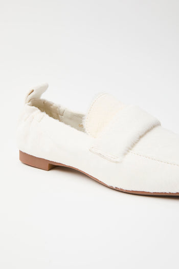 Massimo Santini Mocassino Off White Donna - 4