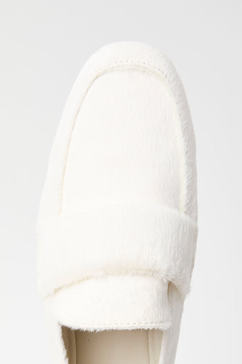 Massimo Santini Mocassino Off White Donna - 5