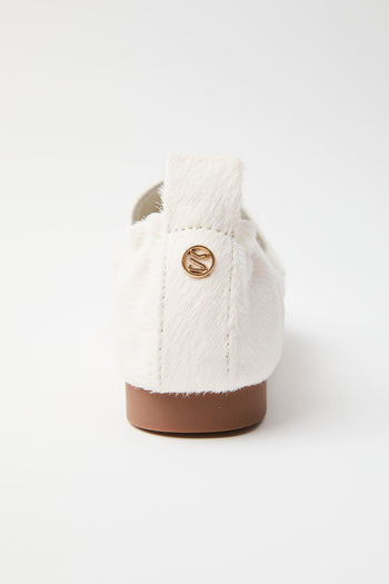Massimo Santini Mocassino Off White Donna - 7