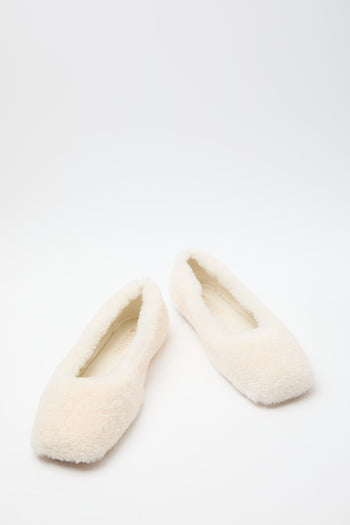 Massimo Santini Ballerina Off White Donna - 6