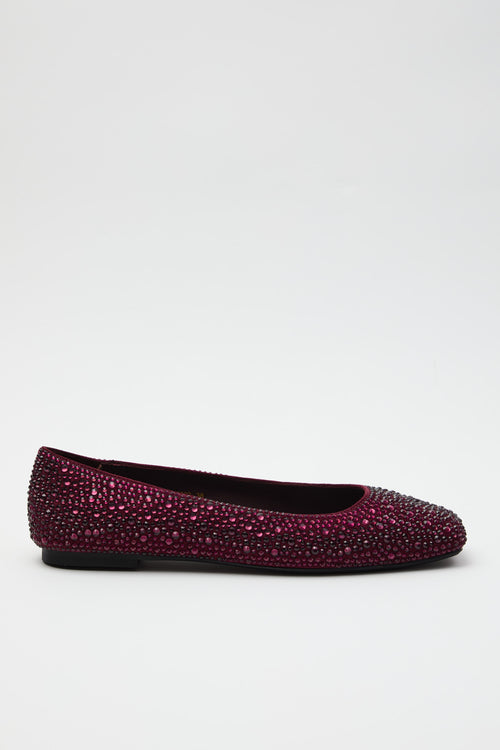 Massimo Santini Ballerina Bordeaux Donna