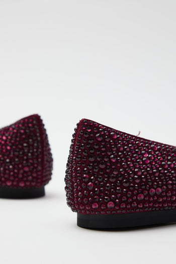 Massimo Santini Ballerina Bordeaux Donna - 5