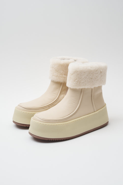 Massimo Santini Stivaletto Off White Donna - 2