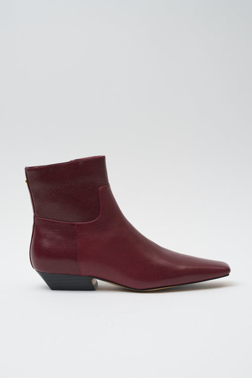 Massimo Santini Stivaletto Bordeaux Donna