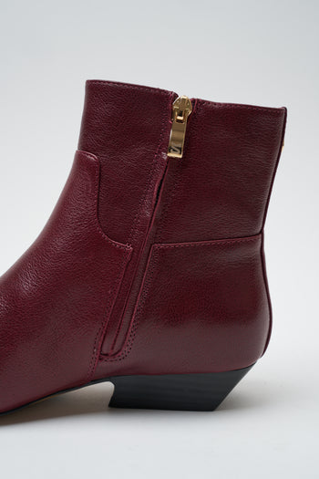 Massimo Santini Stivaletto Bordeaux Donna - 5