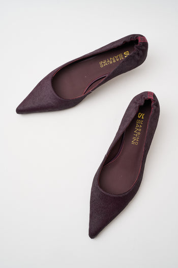 Massimo Santini Décolleté Bordeaux Donna - 3