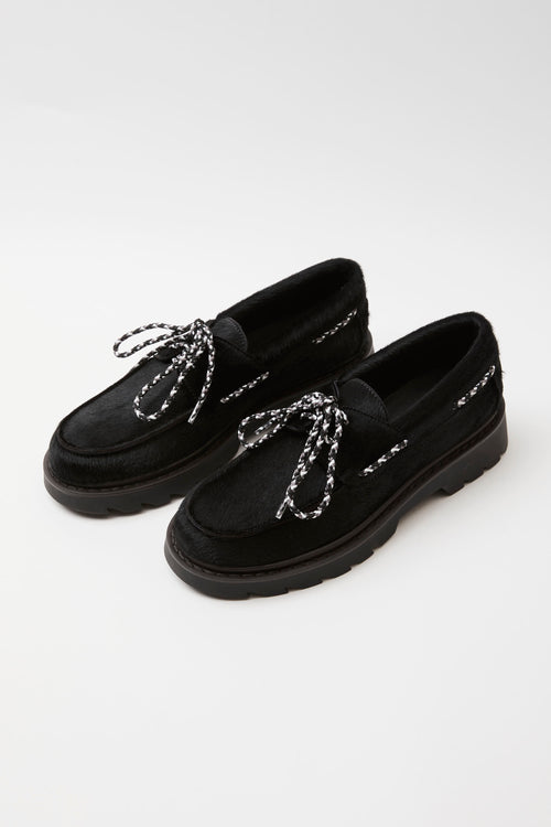 Maze Stringata Nero Donna - 2