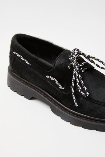 Maze Stringata Nero Donna - 5