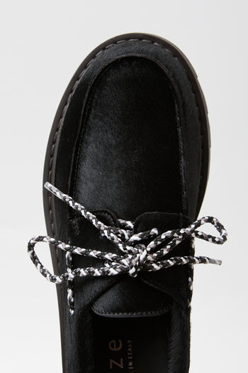 Maze Stringata Nero Donna - 7