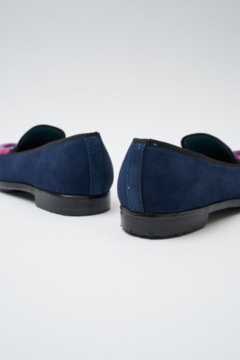 Meher Kakalia Mocassino Navy Donna - 4
