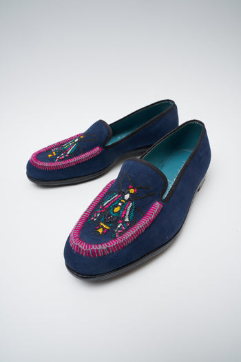 Meher Kakalia Mocassino Navy Donna - 5