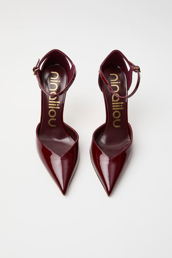 Ninalilou Décolleté Bordeaux Donna - 3