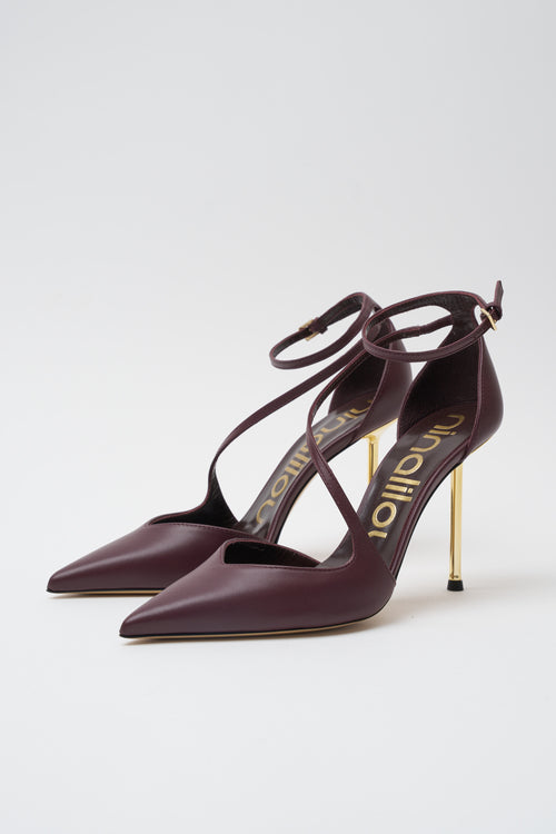 Ninalilou Décolleté Merlot Donna - 2