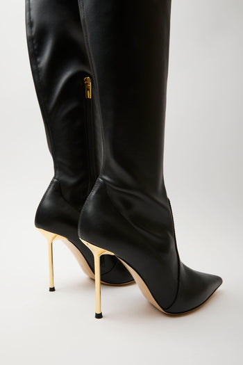 Ninalilou Stivale Nero Donna - 5