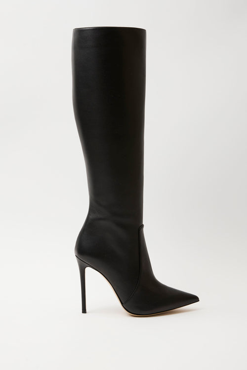 Ninalilou Stivale Nero Donna