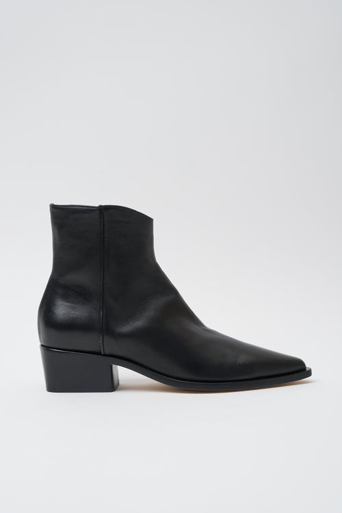 Pomme D'or Stivaletto Nero Donna