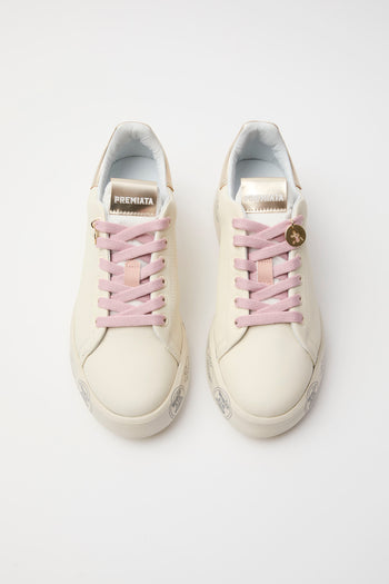 Premiata Sneaker Biege Donna - 3