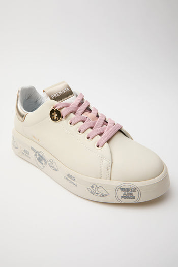 Premiata Sneaker Biege Donna - 4