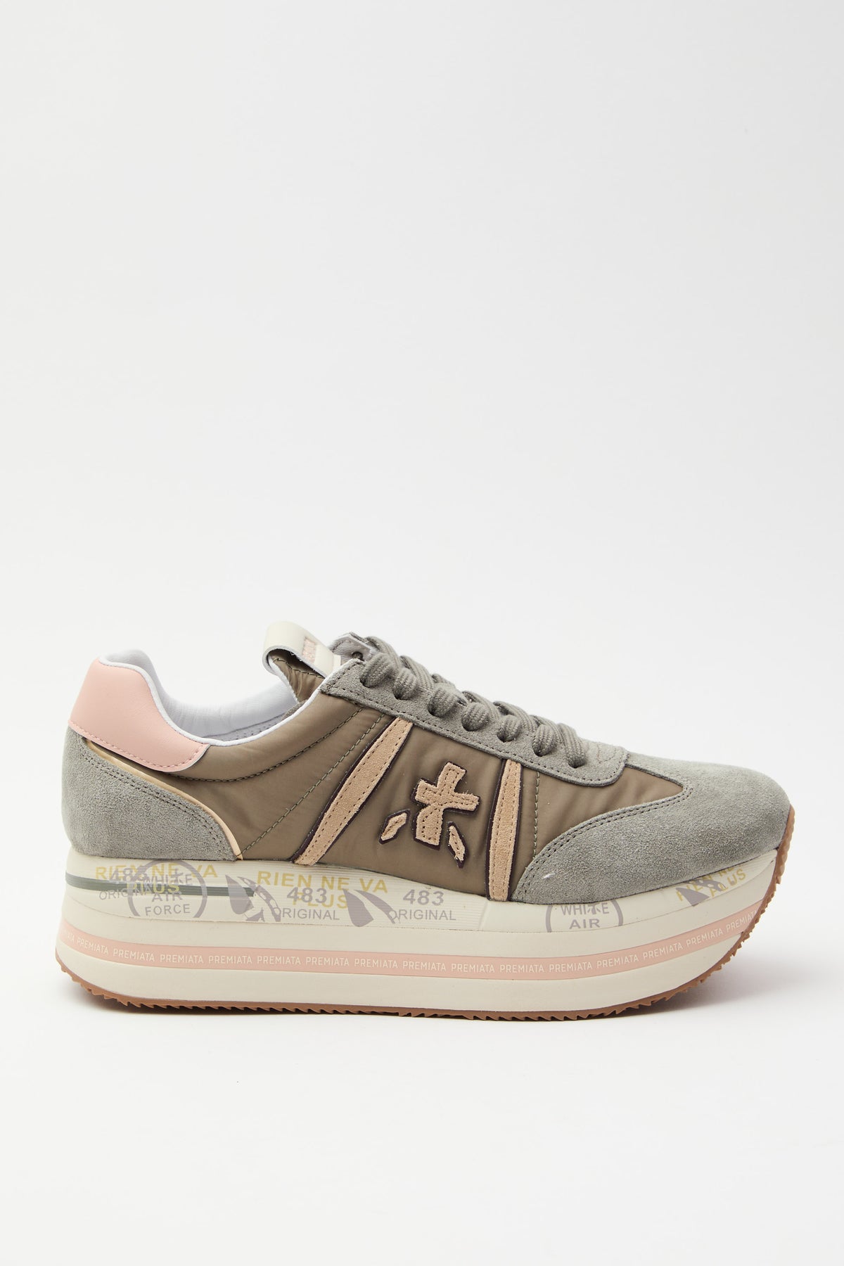 Sneaker Military Green Donna — 1