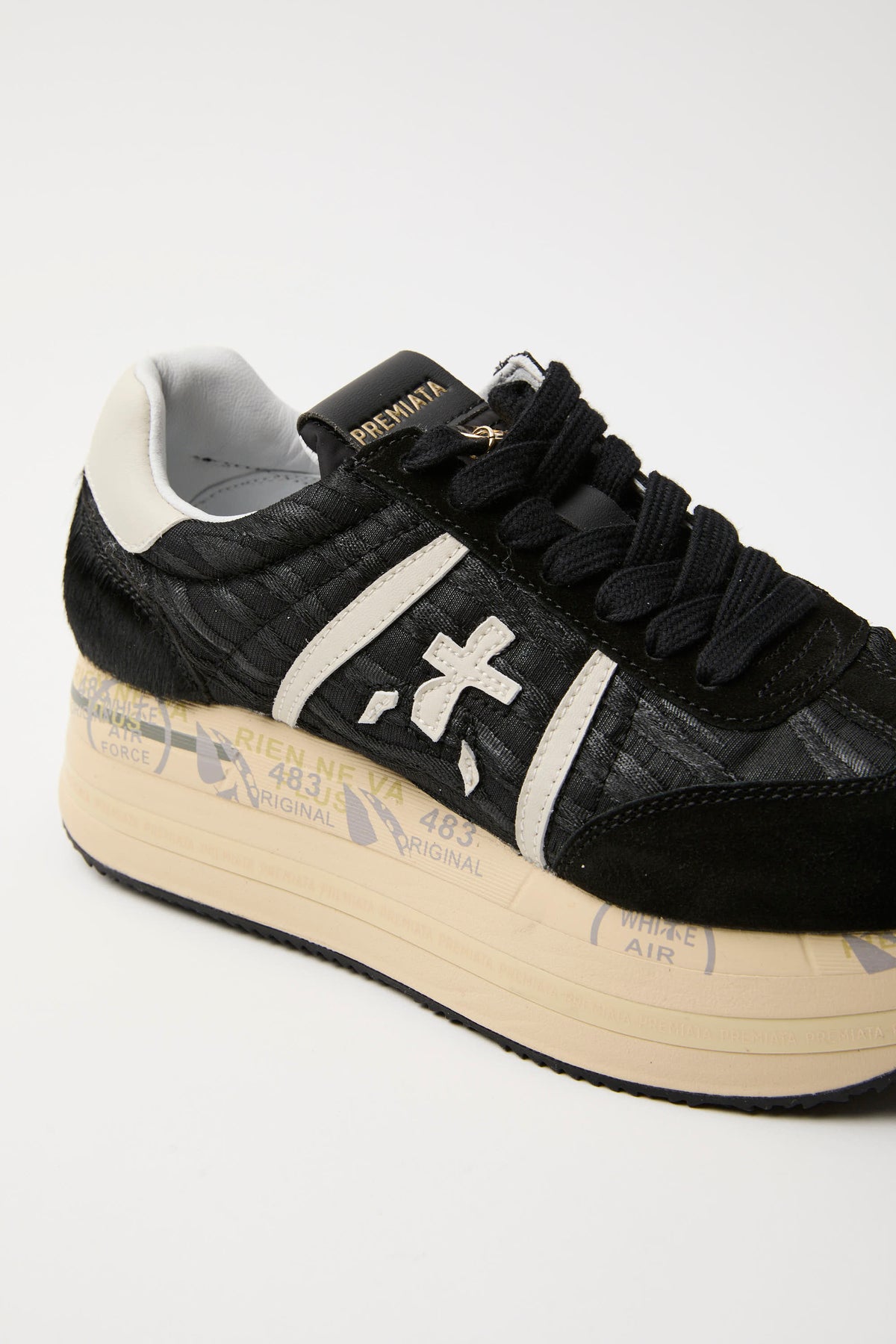 Sneaker Black Donna — 4