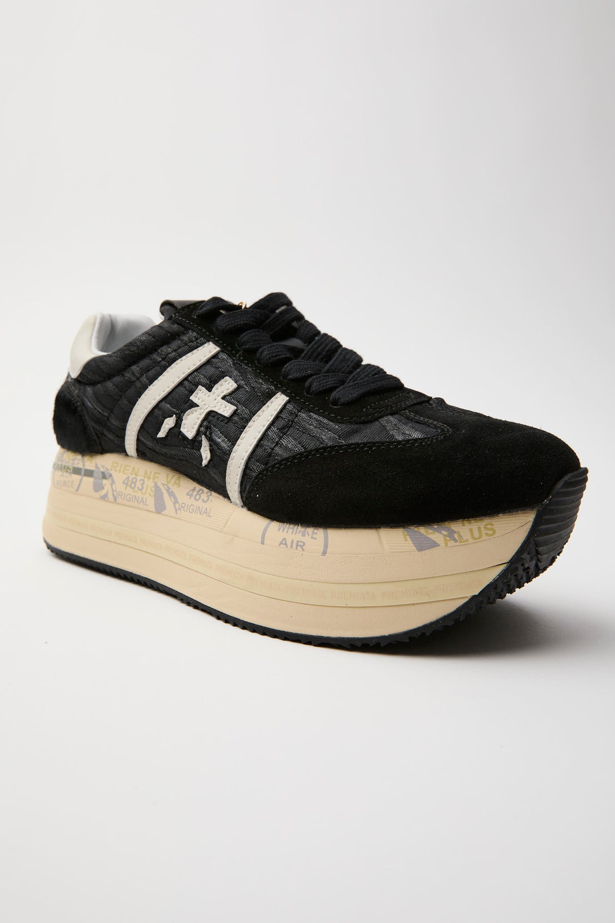 Sneaker Black Donna — 7