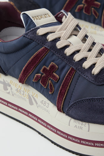 Premiata Sneaker Blue Donna - 4